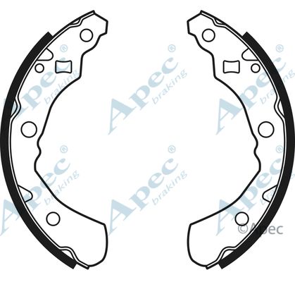 APEC BRAKING Jarrukenkäsarja SHU656